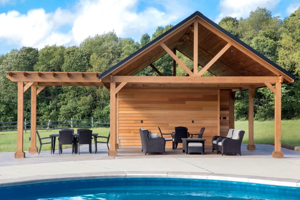 Custom pool houses NJ